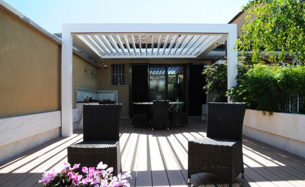 attico via sanzio milano rooftop design