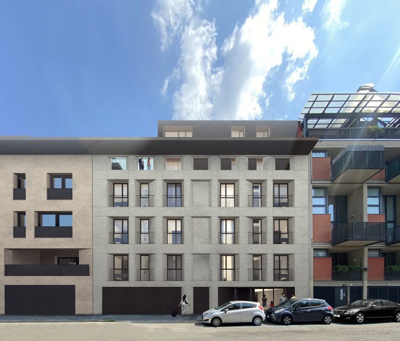 Facciata Montecuccoli - Tuberose Building